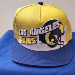 Los Angeles Rams Yellow and Blue Cap